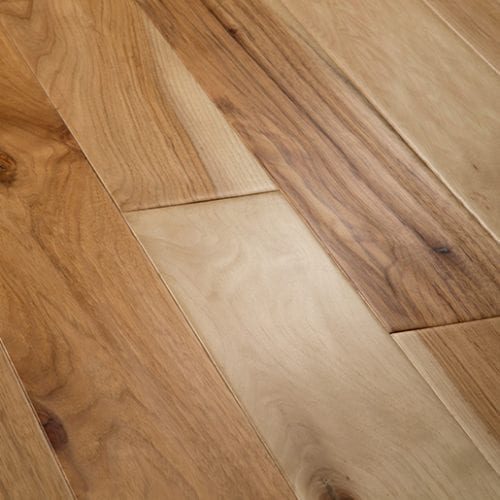 Hickory 11/16" x 4.9" x 1-6' Natural Handscraped A-B-C-D Prefinished Hardwood Flooring