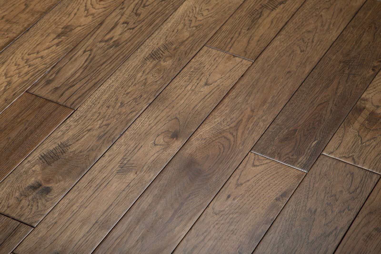 Solid Hardwood Flooring, Hickory Heritage Grey Solid Hardwood Flooring
