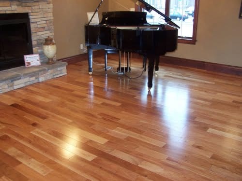 Prefinished Hardwood Flooring, What To Put Under A Piano On Hardwood Floors