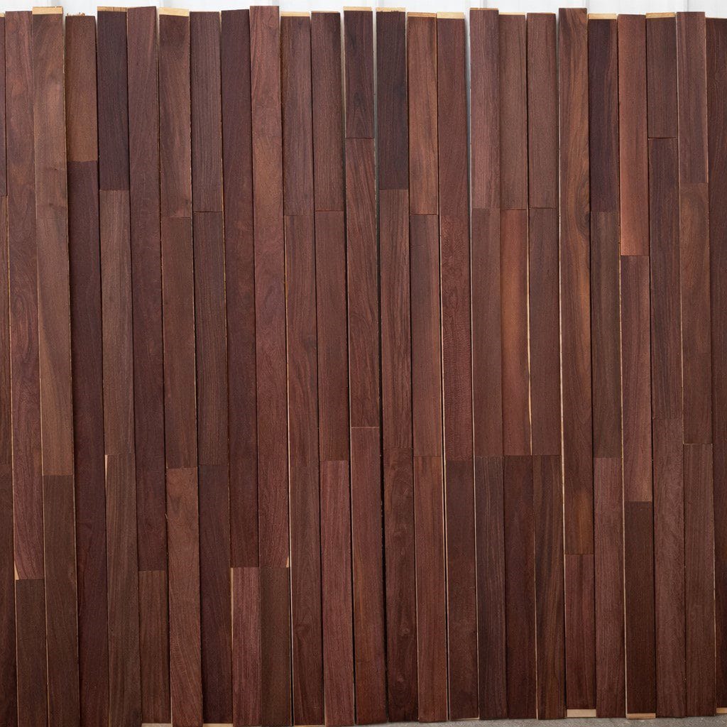 Mexican Ebony 9/16" x 3-1/8" x 1-5' Engineered Wood Flooring